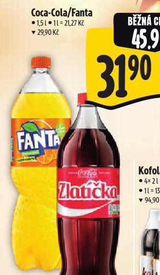 COCA COLA, FANTA