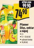 PFANNER DUS, NEKTAR A NPOJ