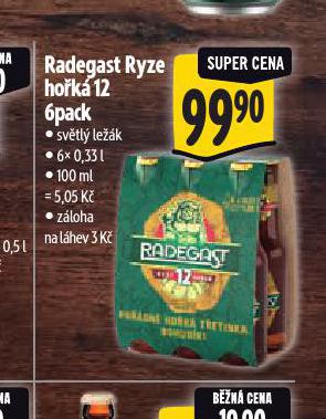 PIVO RADEGAST RYZE HOK 12