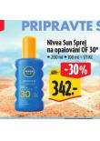 NIVEA SUN SPREJ NA OPALOVN