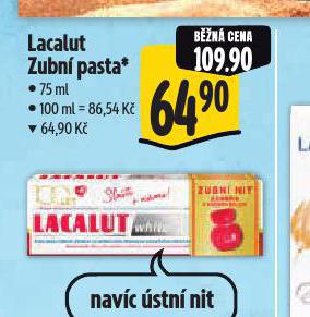 LACALUT ZUBN PASTA