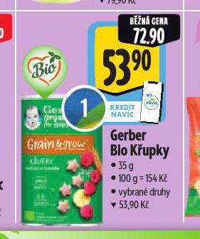 GERBER BIO KUPKY