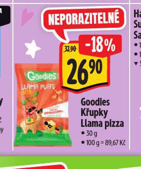 GOODIES KUPKY LLAMA PIZZA