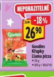 GOODIES KUPKY LLAMA PIZZA