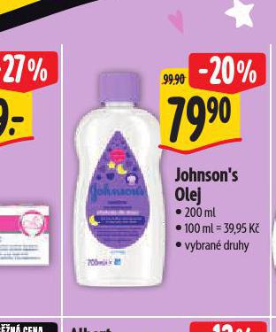 JOHNSONS OLEJ