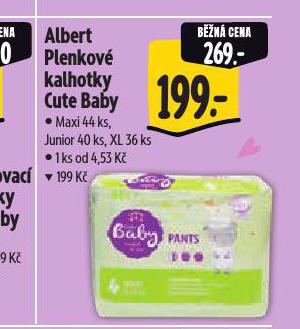 ALBERT PLENKOV KALHOTKY CUTE BABY