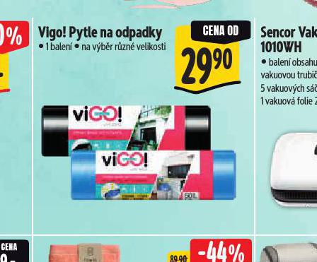 VIGO! PYTLE NA ODPADKY