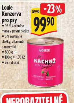 LOULE KONZERVA PRO PSY