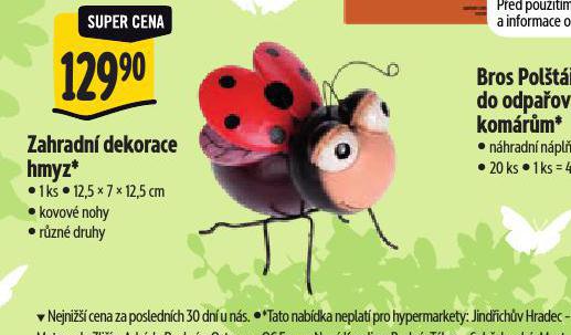 ZAHRADN DEKORACE HMYZ