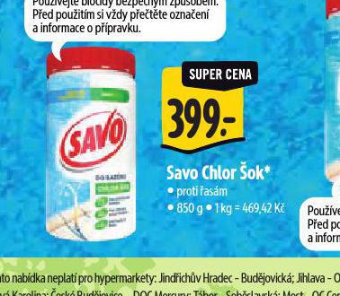 SAVO CHLOR OK