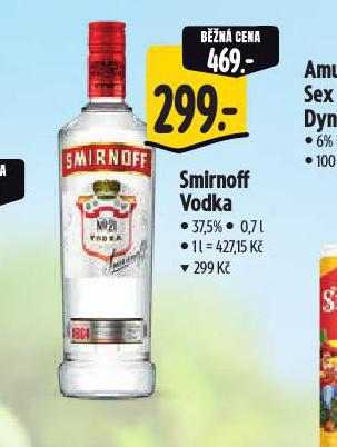 SMIRNOFF VODKA