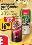 PIVO GAMBRINUS PATRON 12