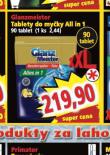 GLANZMEISTER TABLETY DO MYKY ALL IN 1
