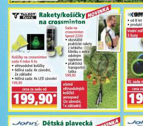 RAKETY / KOKY NA CROSSMINTON
