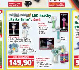 LED HRAKY