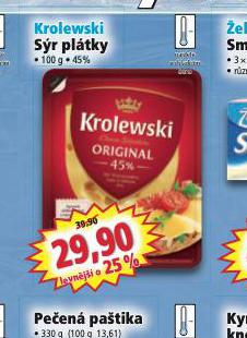 KROLEWSKI SR PLTKY