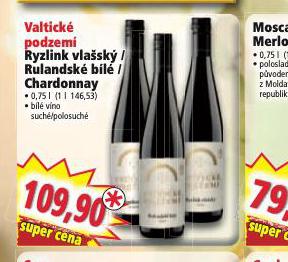 VALTICK PODZEM CHARDONNAY