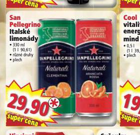 SAN PELERGINO ITALSK LIMONDY
