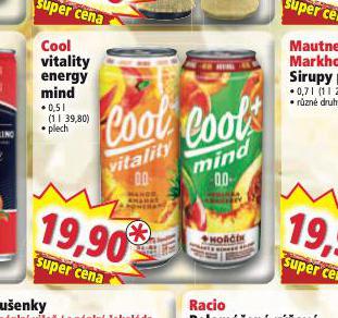 COOL VITALITY ENERGY MIND