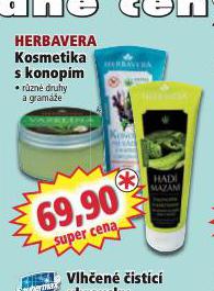 HERBAVERA KOSMETIKA S KONOPM