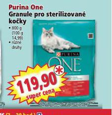 PURINA ONE GRANULE PRO STERILIZOVAN KOKY