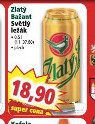 PIVO ZLAT BAANT