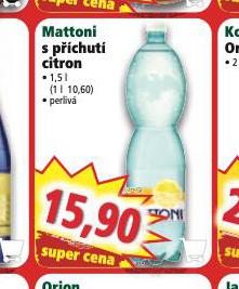 MATTONI S PCHUT CITRON