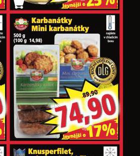 KARBANTKY / MINI KARBANTKY