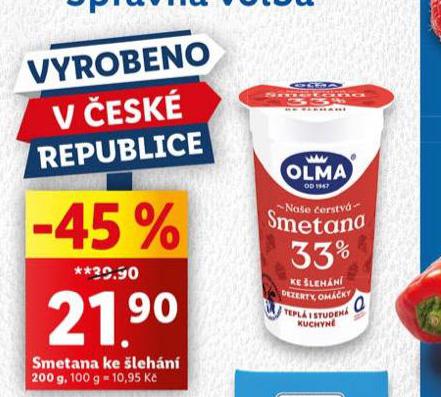 OLMA SMETANA KE LEHN