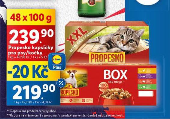 PROPESKO KAPSIKY PRO KOKY