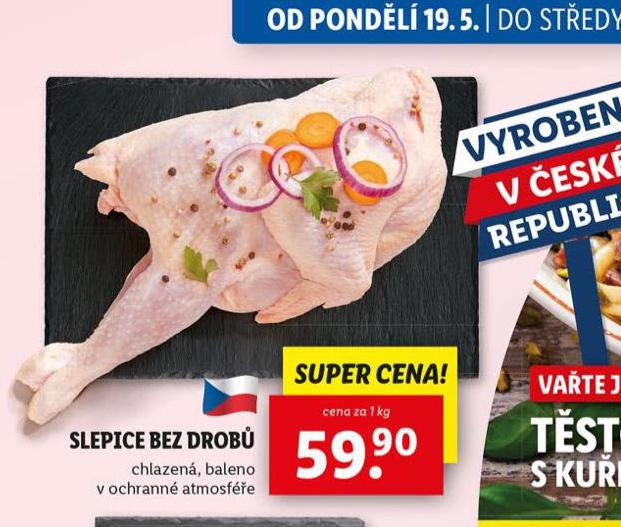 SLEPICE BEZ DROB