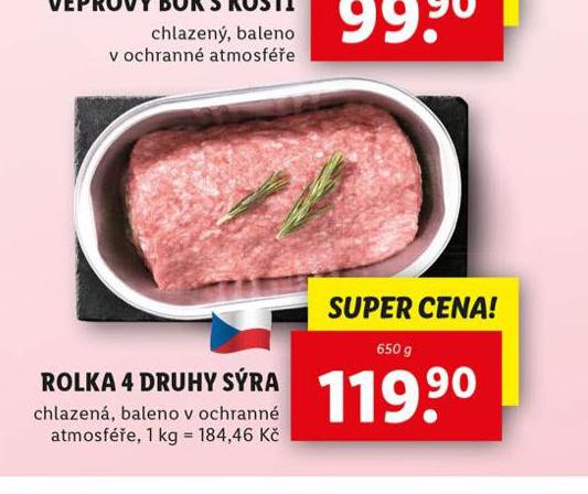 ROLKA 4 DRUHY SRA