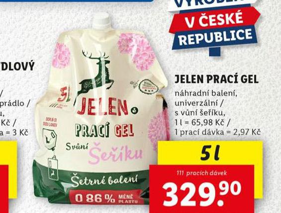 JELEN PRAC GEL