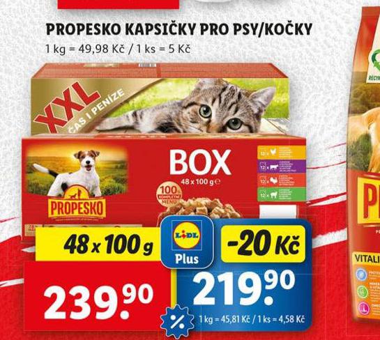 PROPESKO KAPSIKY PRO PSY