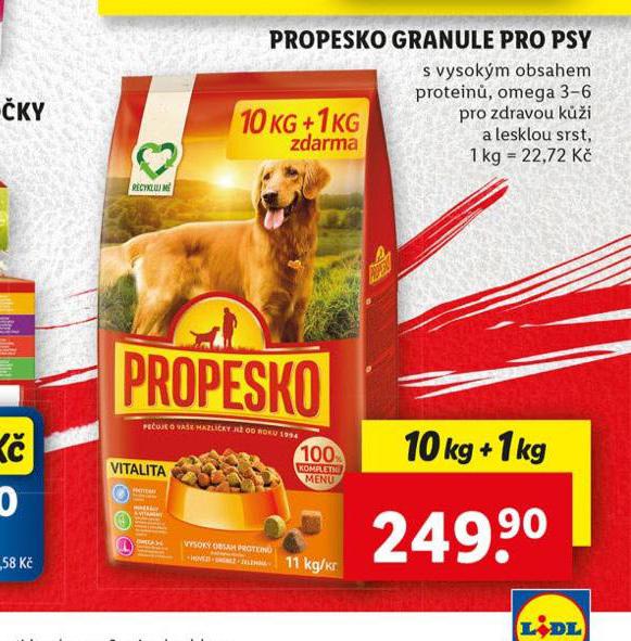 PROPESKO GRANULE PRO PSY