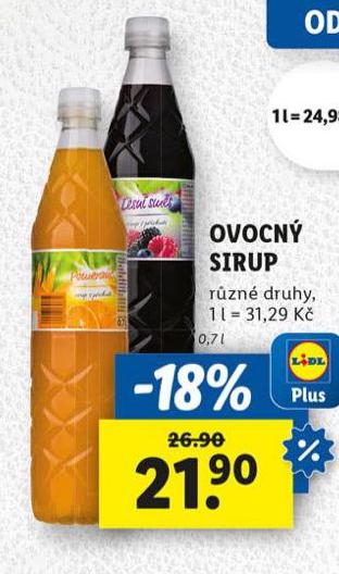 OVOCN SIRUP