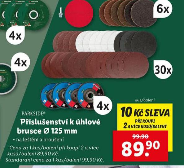 PSLUENSTV K HLOV BRUSCE 125 MM