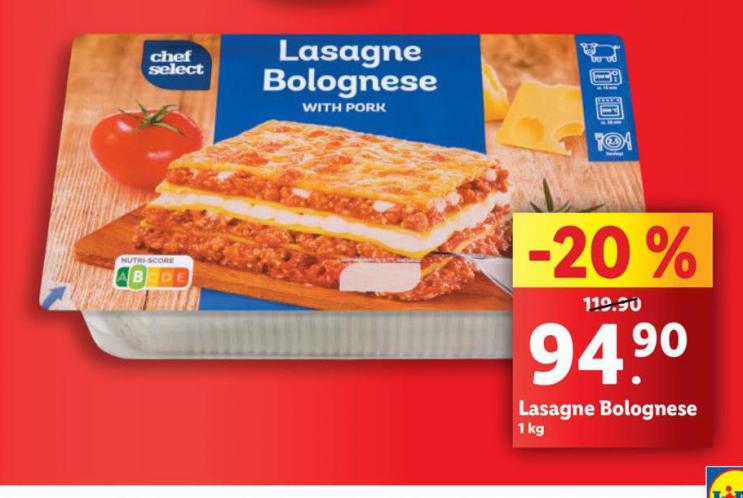 LASAGNE BOLOGNESE