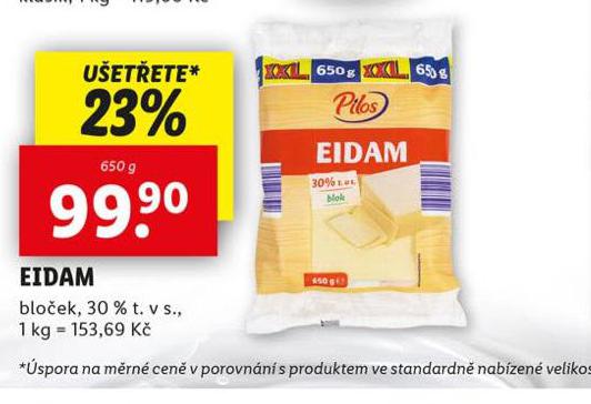 EIDAM 30% BLOEK