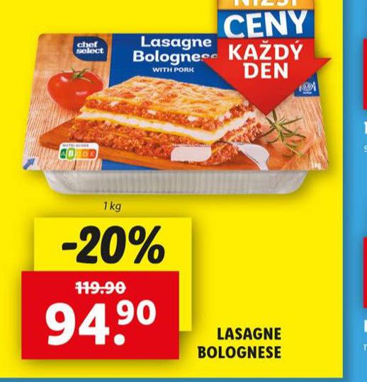 LASAGEN BOLOGNESE