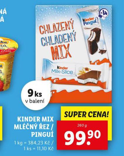 KINDER MIX MLN EZ / PINGU