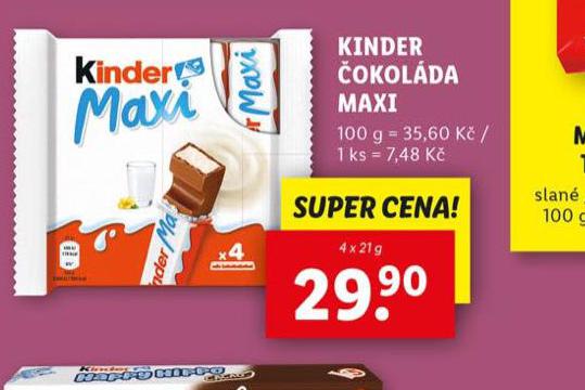 KINDER OKOLDA MAXI