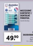 DENTALUX MEZIZUBN KARTKY