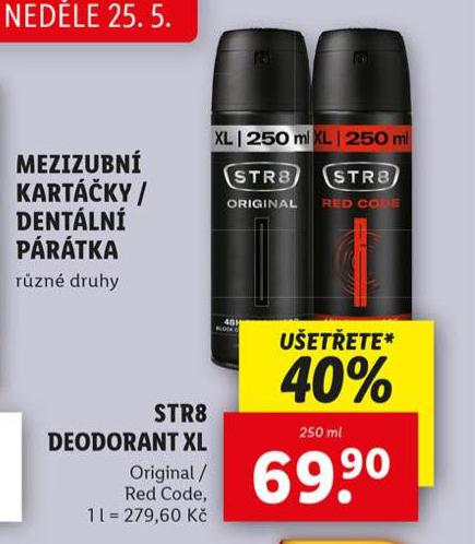 STR8 DEODORANT XL