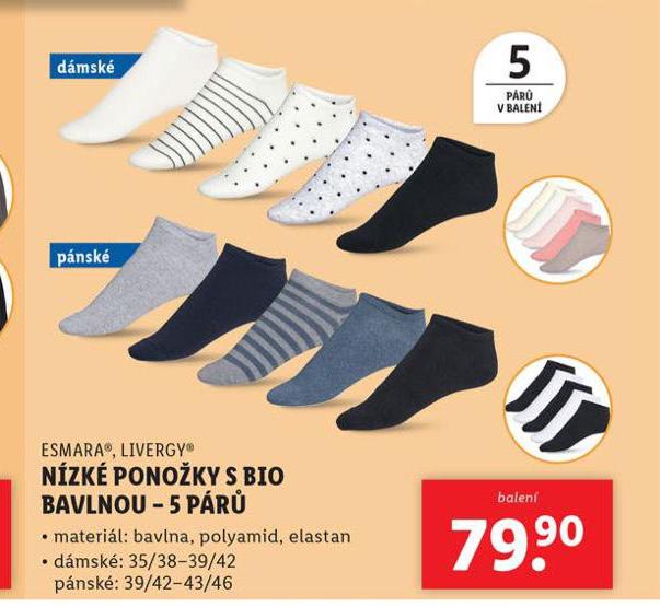 NZK PONOKY S BIO BAVLNOU
