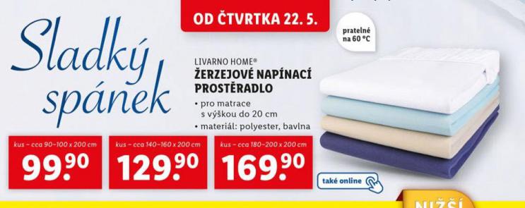 ERZEJOV NAPNAC PROSTRADLO 140-160 x 200 CM