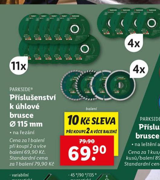 PSLUENSTV K HLOV BRUSCE 115 MM