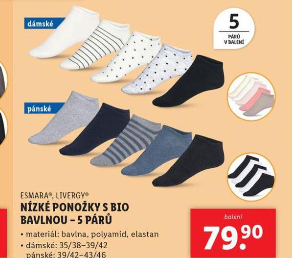 NZK PONOKY S BIO BAVLNOU