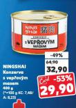 NINGSHAI KONZERVA S VEPŘOVÝM MASEM