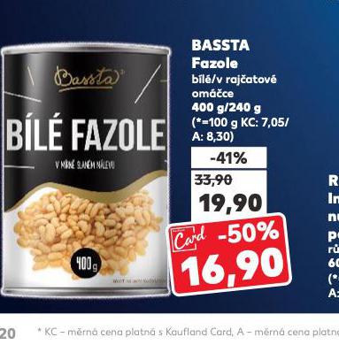 BASSTA FAZOLE